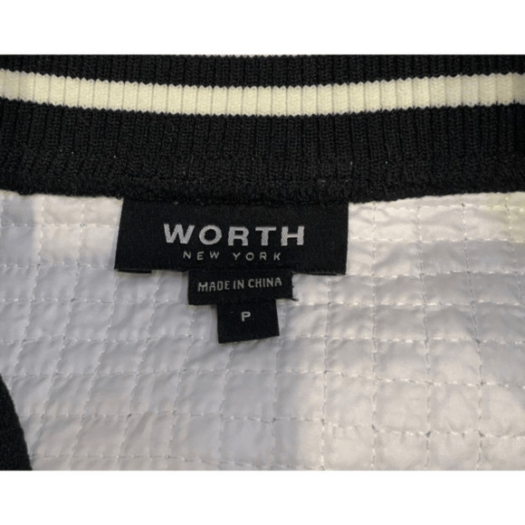 Bomber Jacket Black and White - Picture 8 of 9